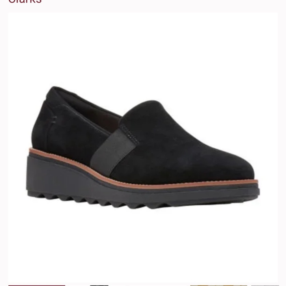 CLARKS Sharon Tori wedge heels